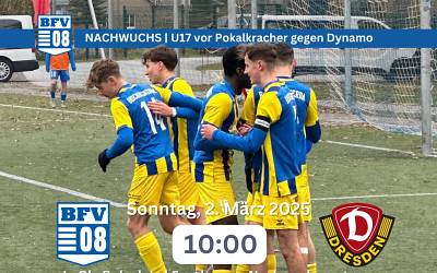 U17-Sachsenpokal-Viertelfinale